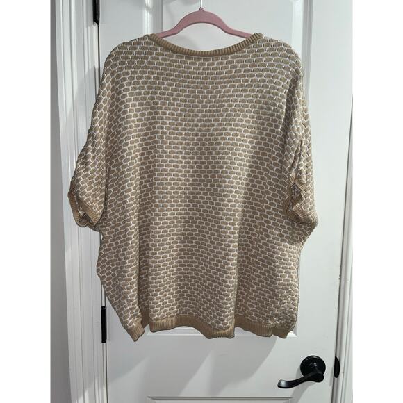 Lane Bryant Dolman Sweater Short Sleeve Knit Plus Size 18/20 2X - Picture 5 of 8